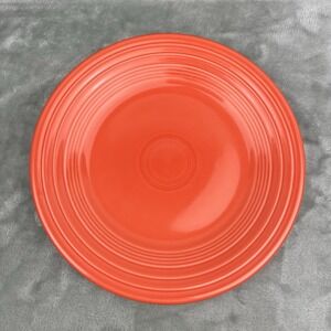 Fiesta Fiestaware Homer Laughlin Luncheon Plate Poppy